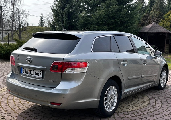 Toyota Avensis cena 28999 przebieg: 198700, rok produkcji 2009 z Kock małe 379